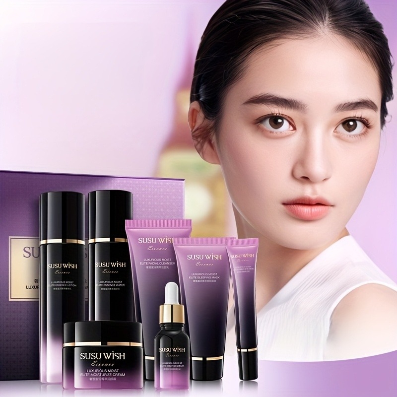 Luxury Skincare Mask - مجموعة عناية فاخرة وأنيقة من تسع