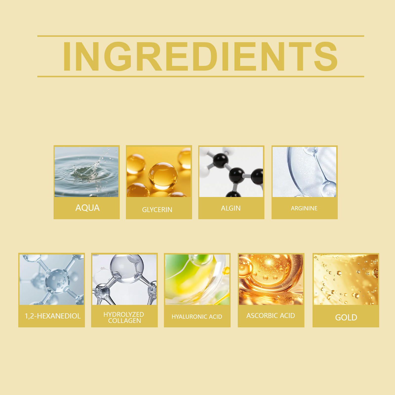 قناع عين مرطب ومصلح بالذهب عيا - مراجعة Luxury Skincare Mask وسعره