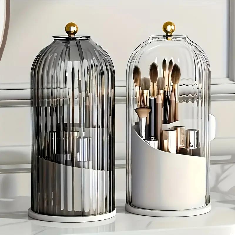 360 °   حامل فرشاة مكياج دوار  - مراجعة Luxury Skincare And Makeup Brands وسعره